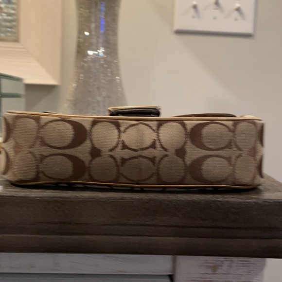 Coach Brown and Bronze Gold Small Soho Bag - Picture 11 of 14